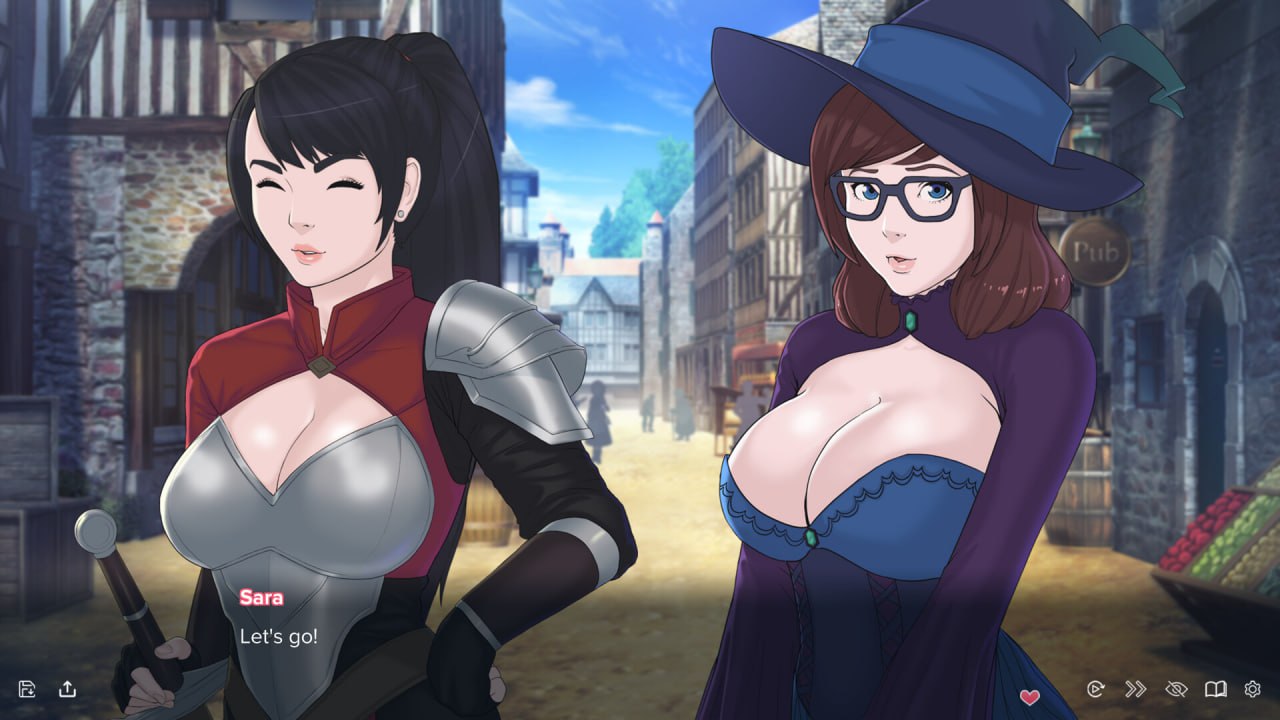 图片[2]-【日式中文】Quickie Fantasy Adventure [v1.1] 【ADV魔物娘动态巨乳电脑+安卓】-樱花社